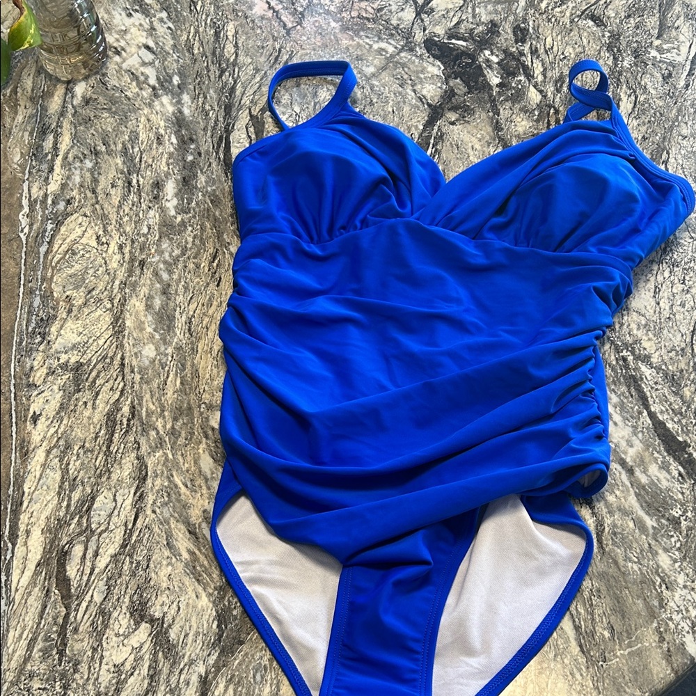Blue Women Swimwear
